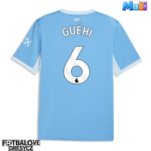 Manchester City Marc Guehi #6 Domácí Dres 2026-27 Krátký Rukáv Manchester City Marc Guehi #6 Domácí Dres 2026-27 Krátký Rukáv